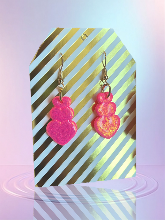Three Heart Stack Dangles