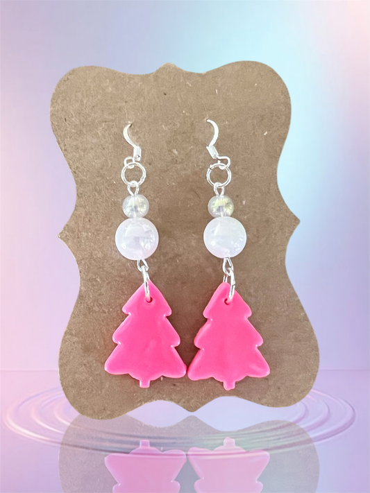 Pink Pearl Tree Dangles
