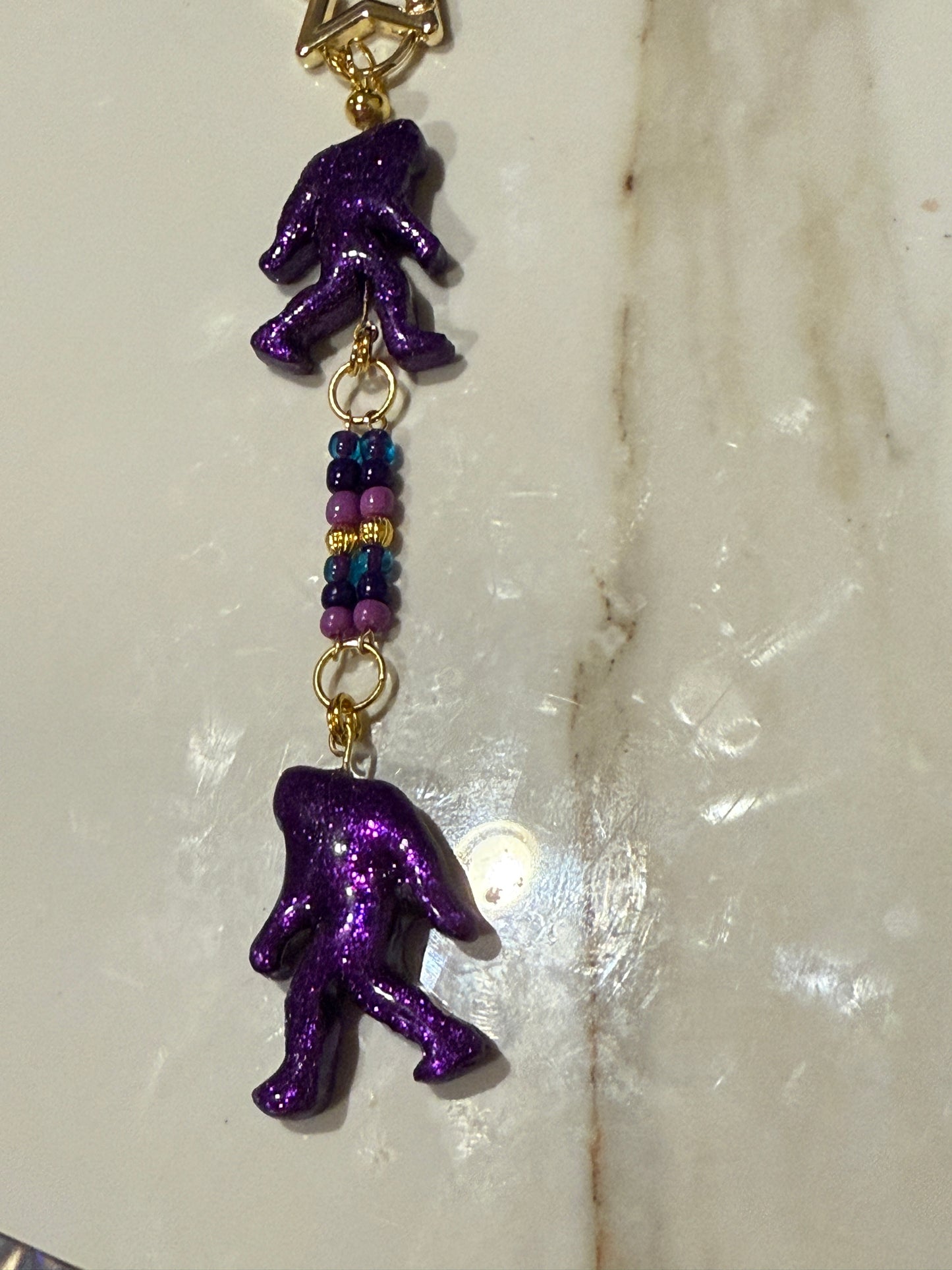 Sparkly Purple Sassquatch
