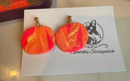 Wonky Marbled Pumpkins