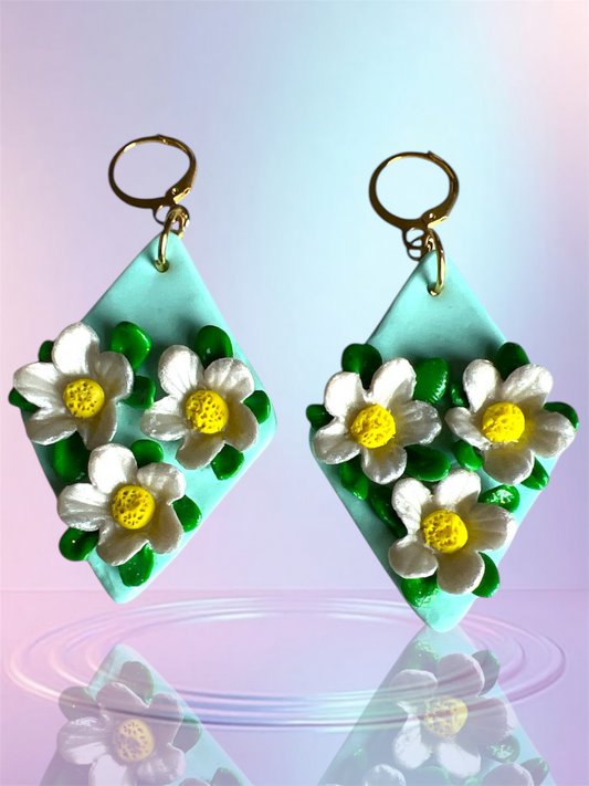 Strawberry Blooms Dangle