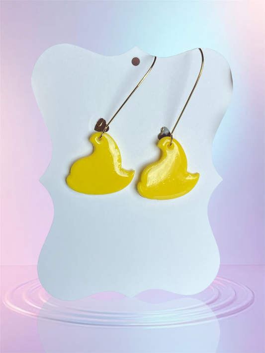 Yellow Marshmallow Chick Dangles