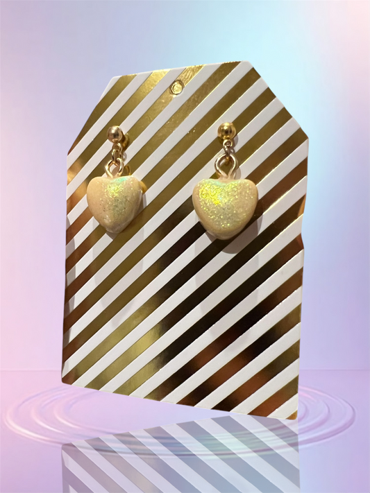 Puffy Heart Dangles