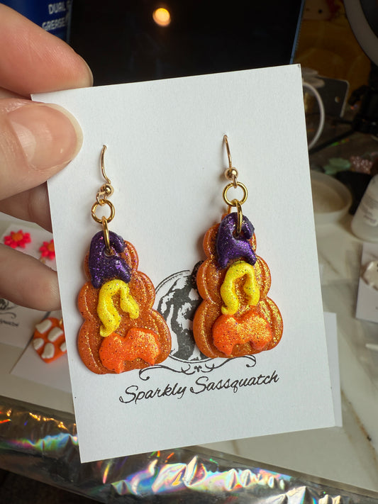 Three Sisters Pumpkin Dangle