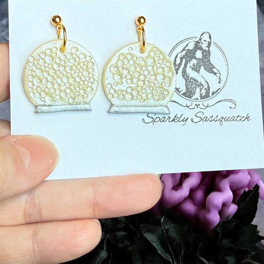 Glowing Crystal Ball Dangles